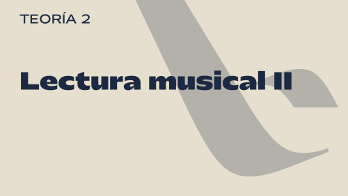 Curso de lectura musical para piano 2